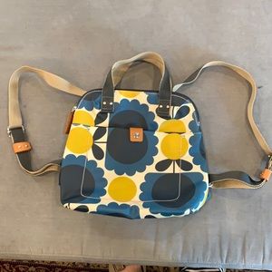 Wonderful Orla Kiely backpack purse